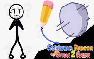 Stickman Rescue Draw 2 Save